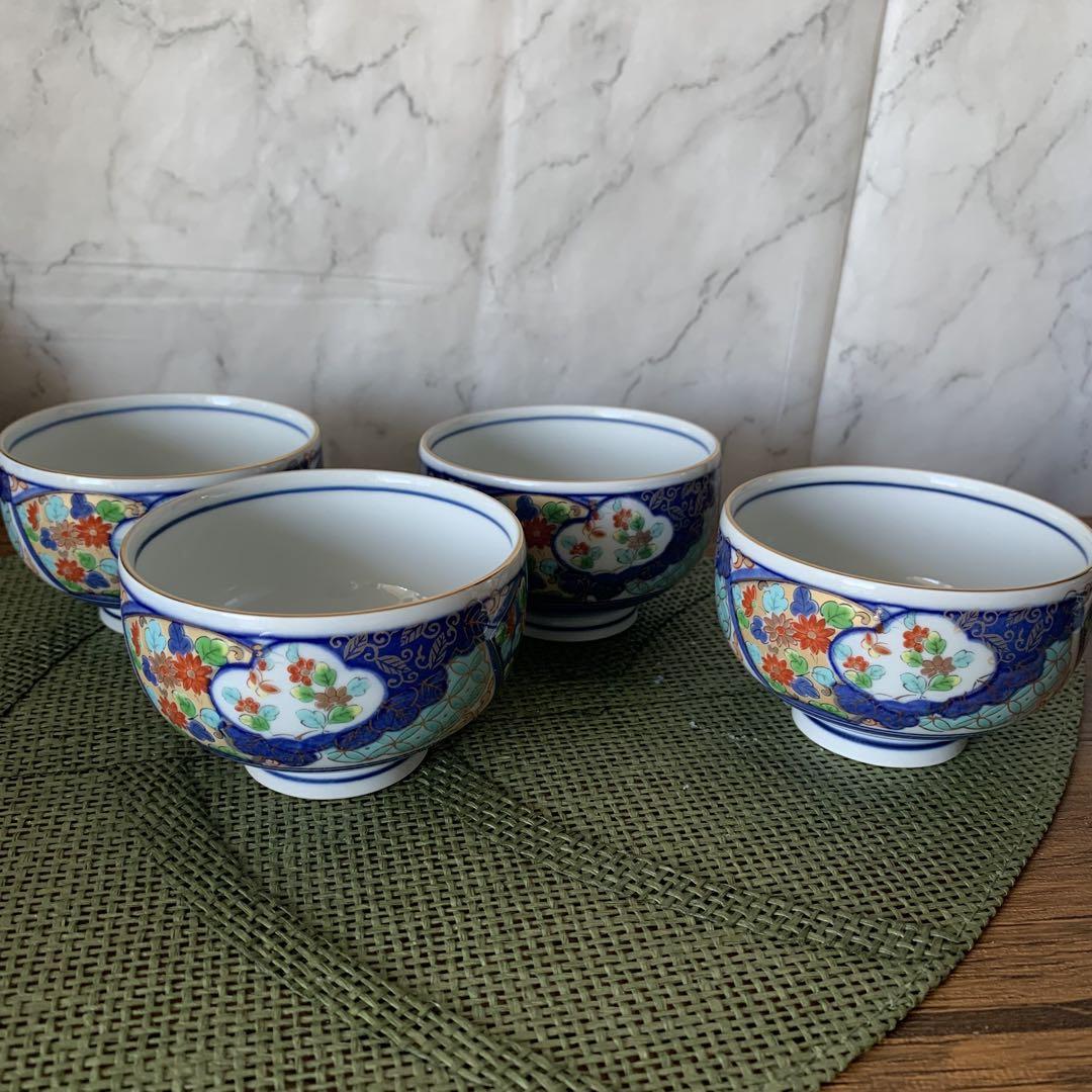 肥前焼 茶器揃いセット（急須・湯呑み4客・受け皿付き） - メルカリ