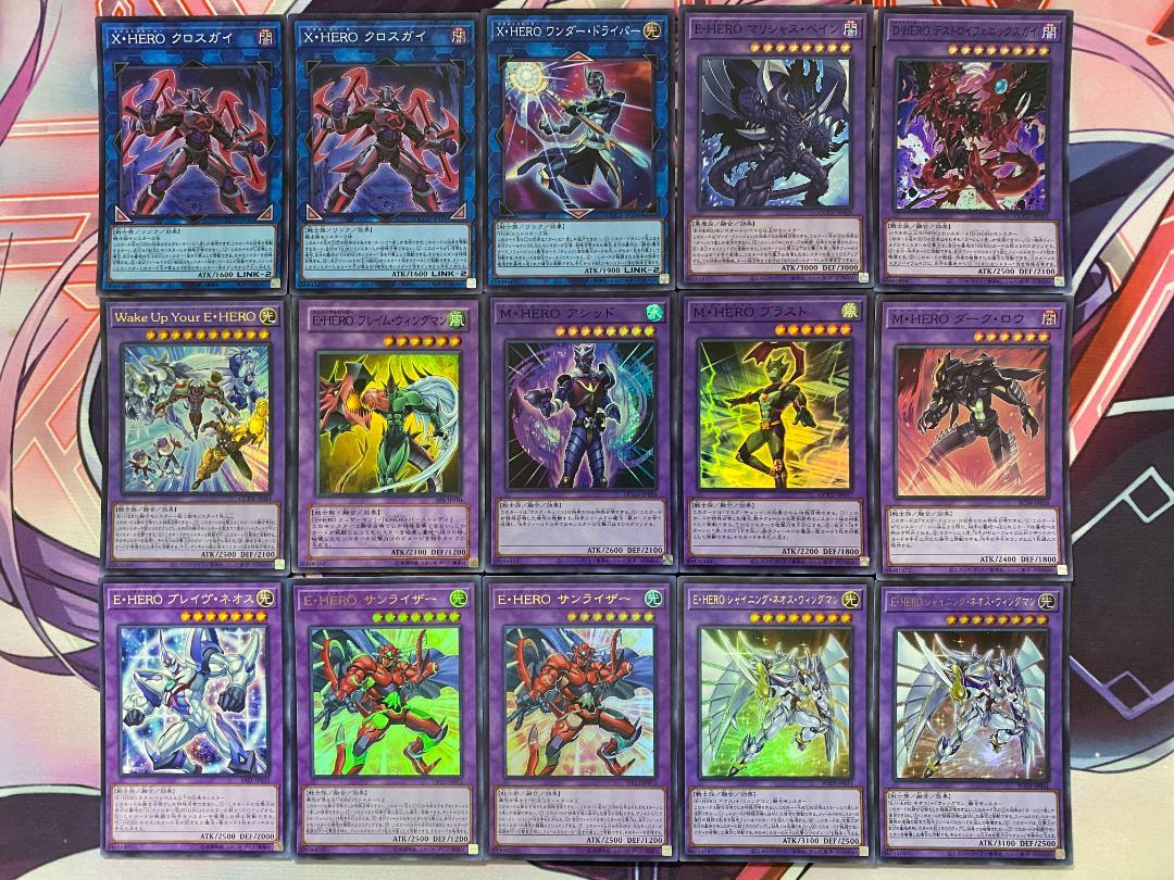 【24時間以内発送】遊戯王　‎HERO　本格構築済みデッキ