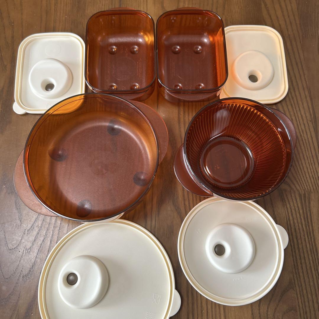 Tupperware 食品保存容器 4個セット