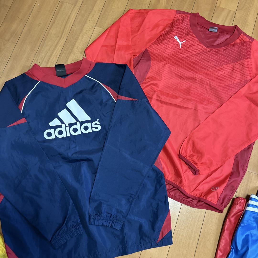 サッカーウェア　まとめ売り　11点　140 150 アディダス　プーマ
