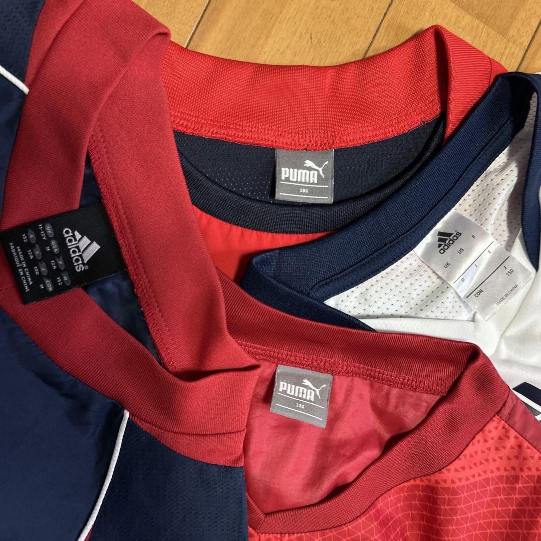 サッカーウェア　まとめ売り　11点　140 150 アディダス　プーマ