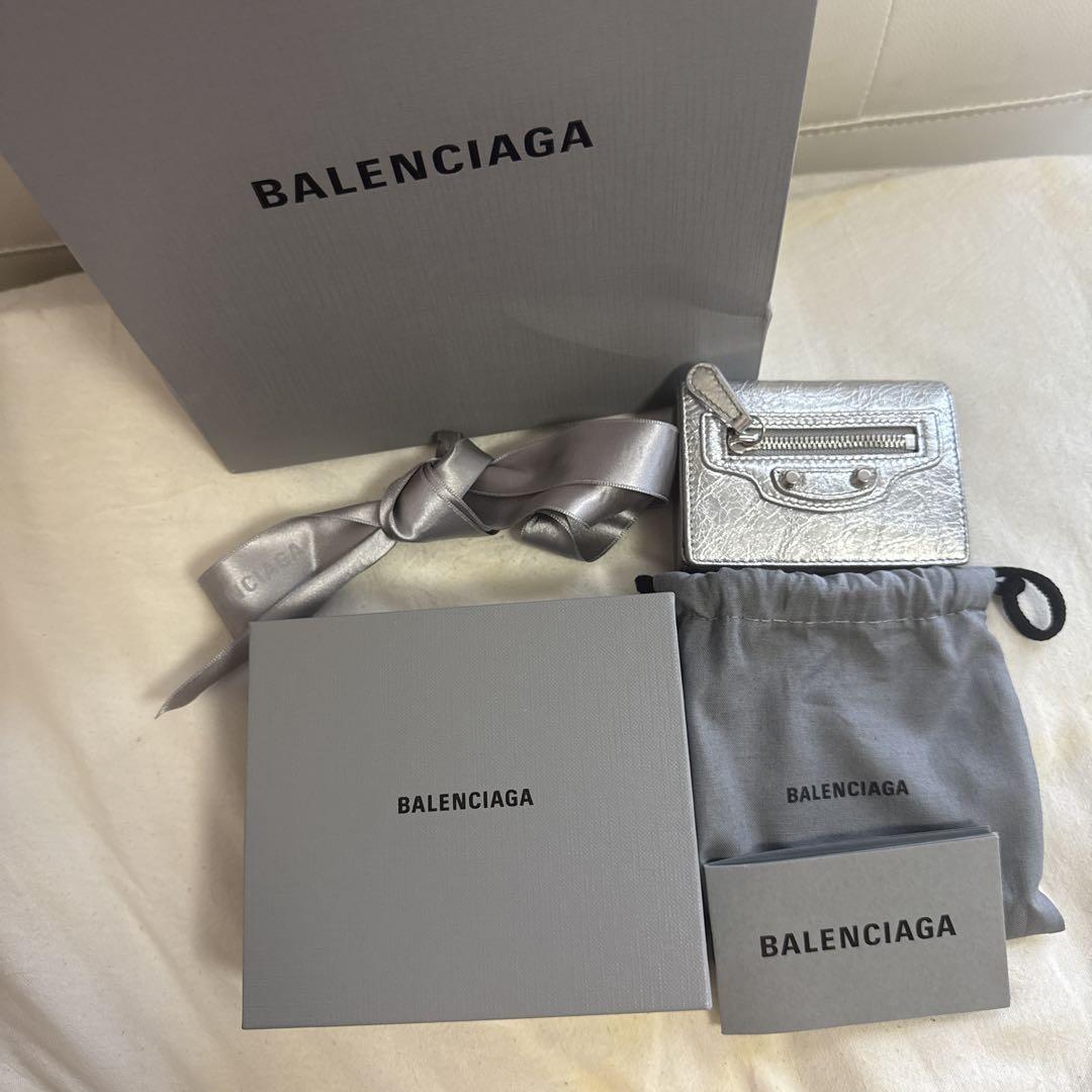 【付属品完備】 BALENCIAGA バレンシアガ / シティミニウォレット
