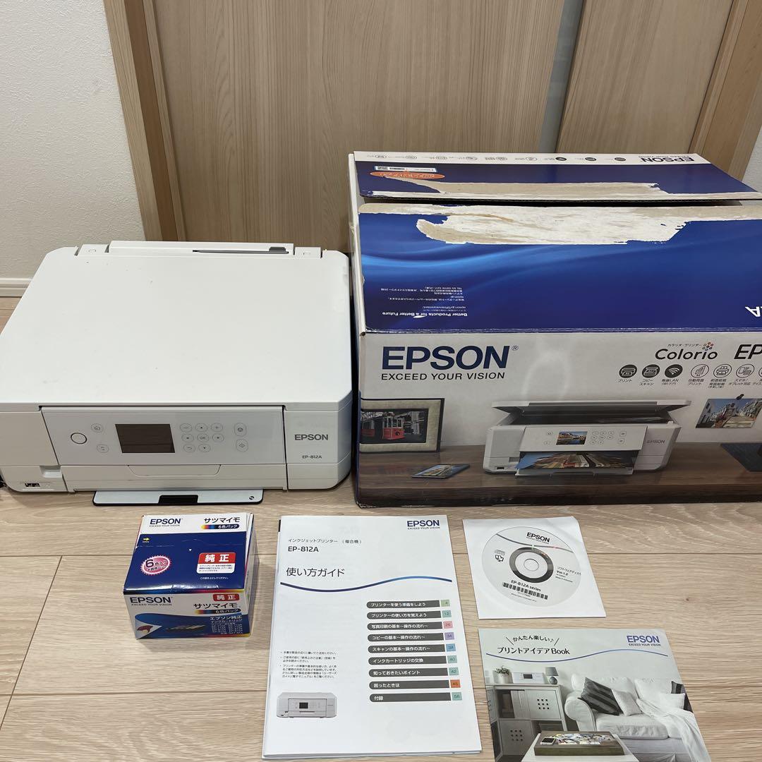 EPSON EP-812A インクジェットプリンター 本体 Amazon.co.jp: エプソン プリンター インクジェット複合機