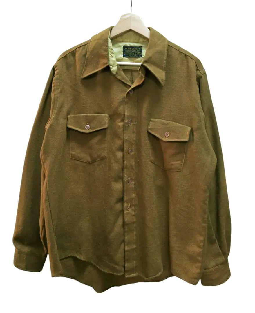 70s sears ポリウールシャツ