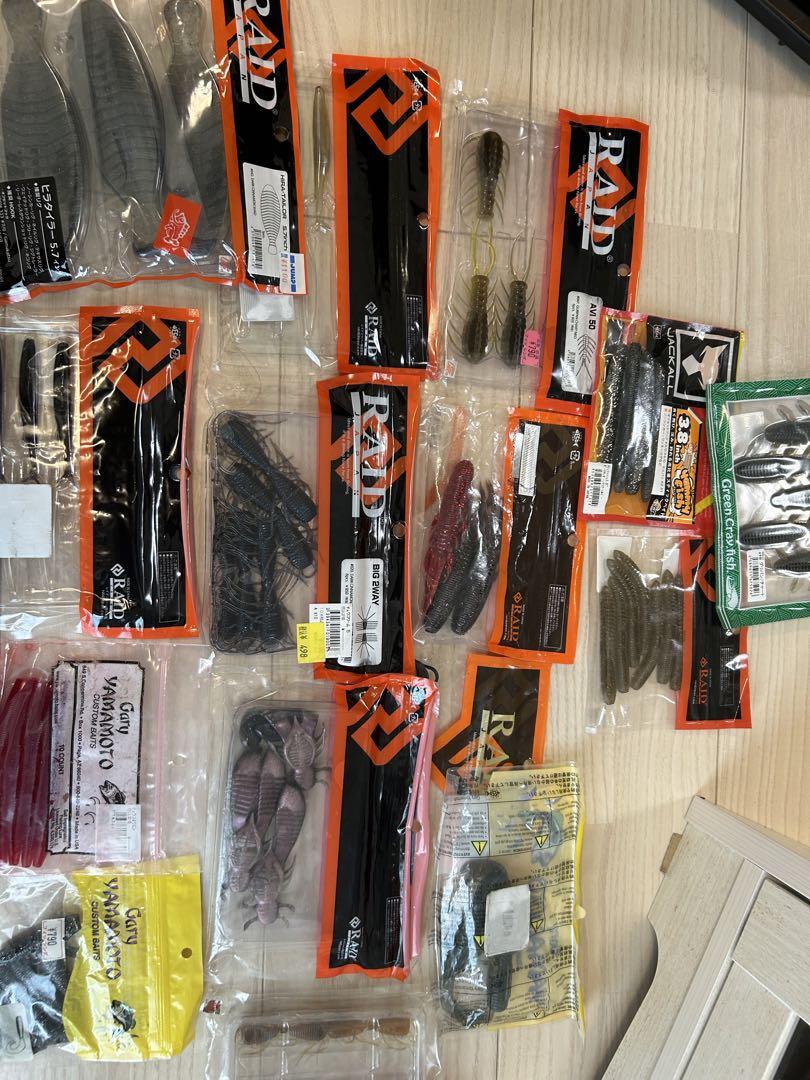 バス釣り引退品　ルアー　ワームセット
