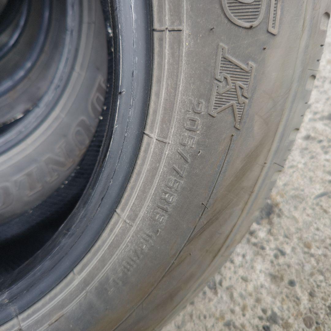 205/75R16113/111 LT DUNLOP SP355 6本セット