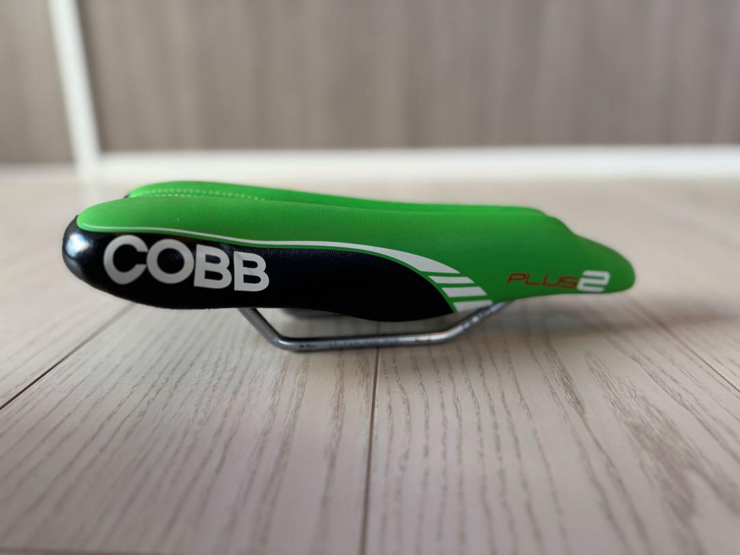 高評価レビュー COBB グリーン/ブラック サドル PLUS2 パーツ