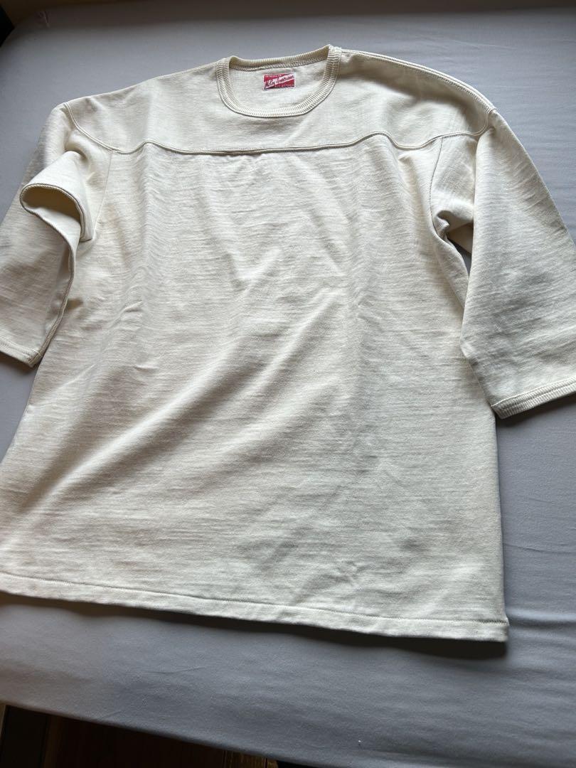 ザ・リアルマッコイズ HEAVY COTTON フットボールTシャツ