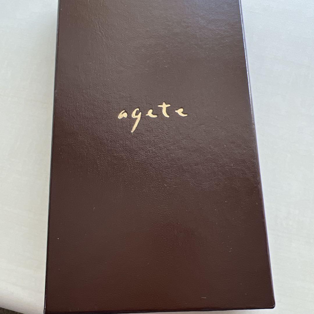 agete. ターコイズ　ネックレス