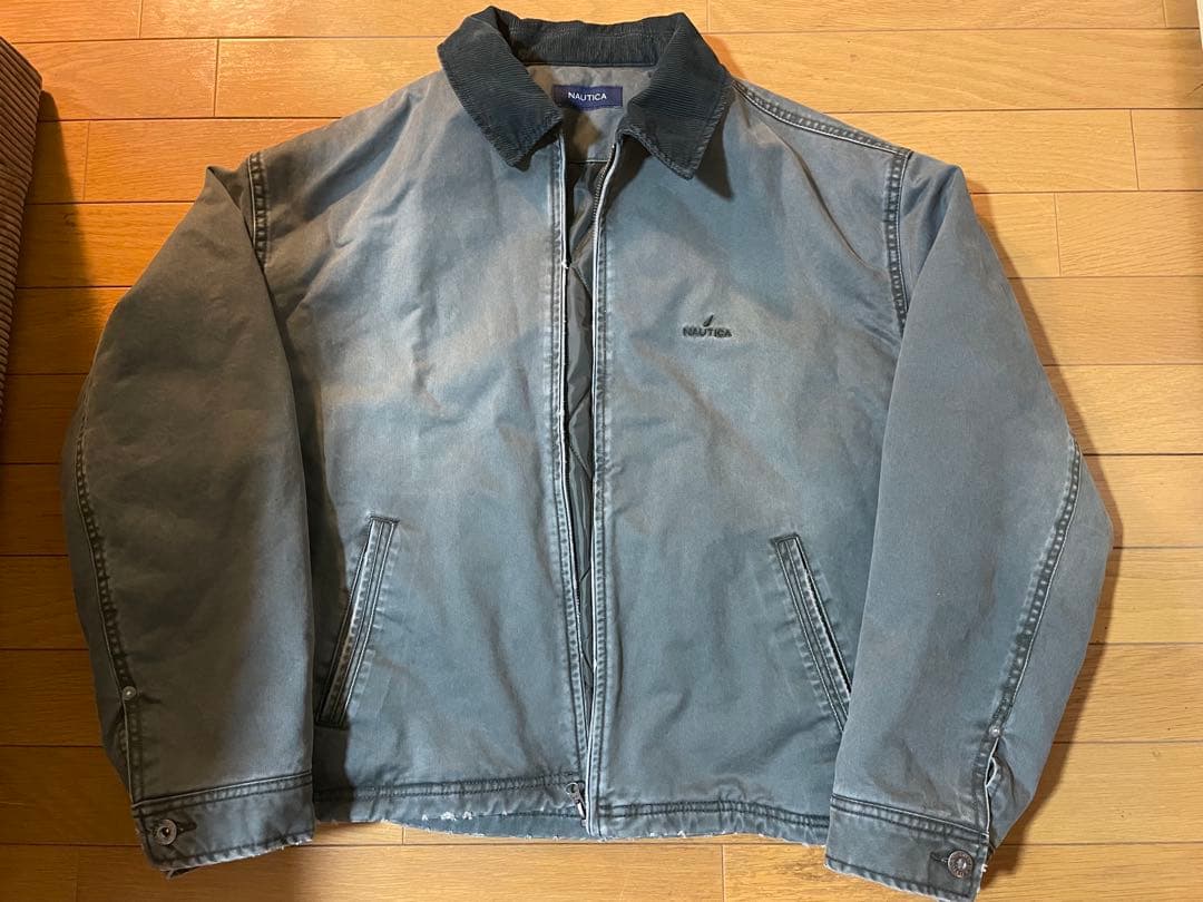 NAUTICA Garments Dyed Chino Zip Blouson