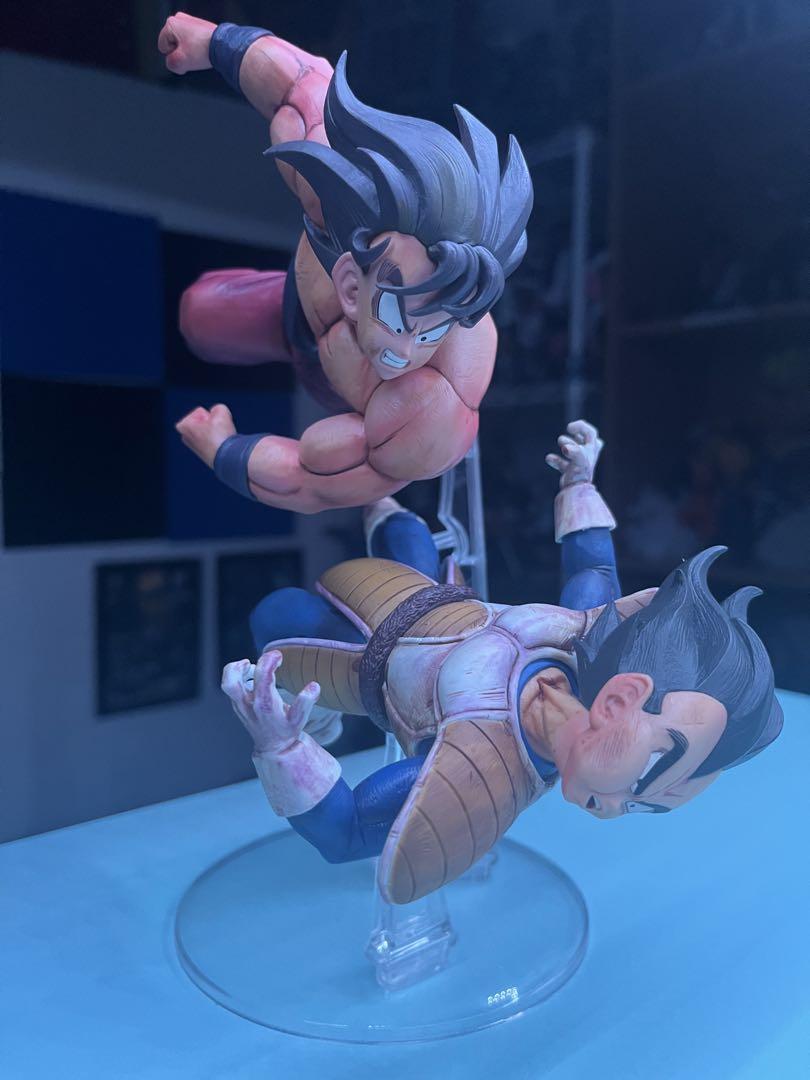 【初心者リペイント】　孫悟空vsベジータ　ドラゴンボール