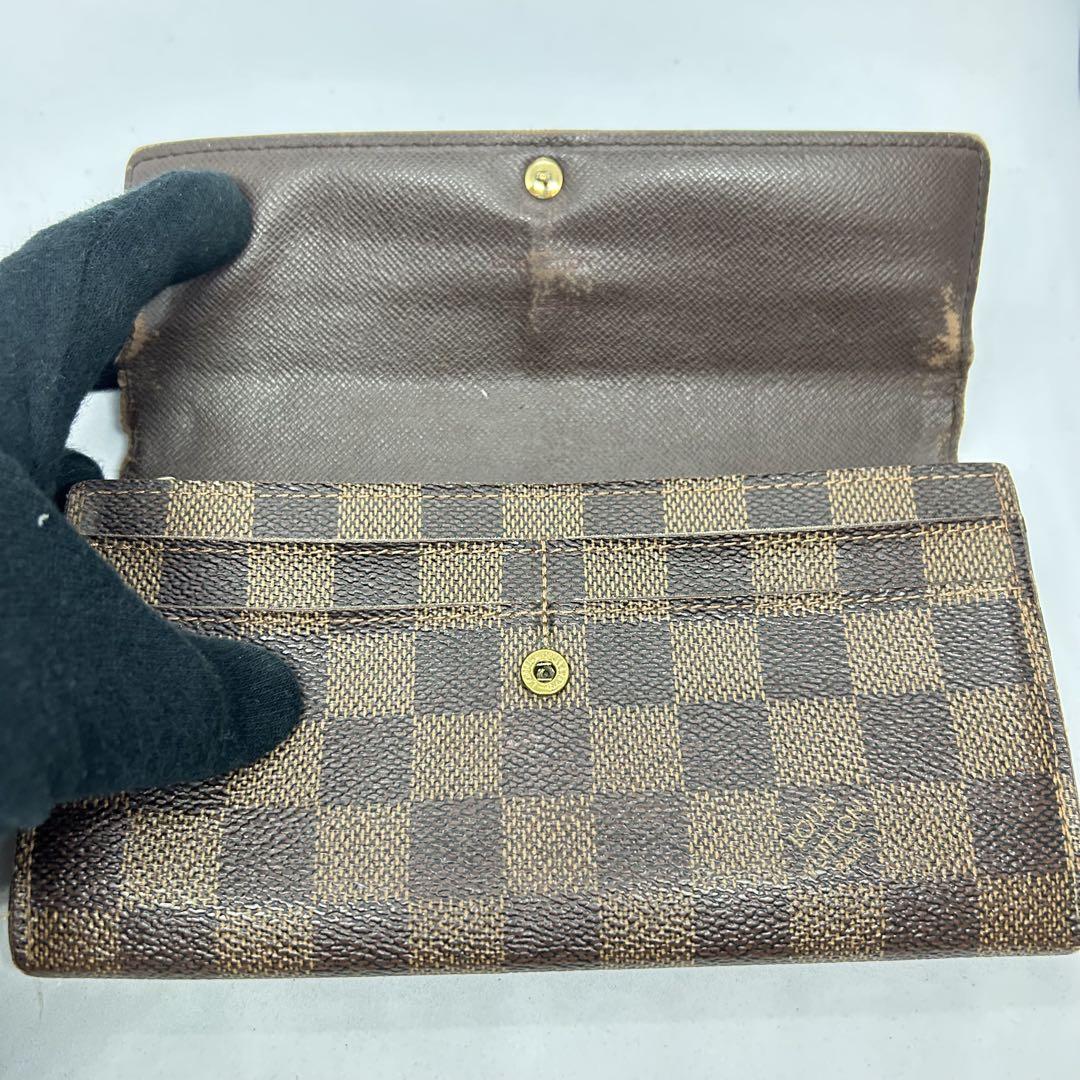 LOUIS VUITTON　ヴィトン　ダミエ　ポルトフォイユサラ　N61734