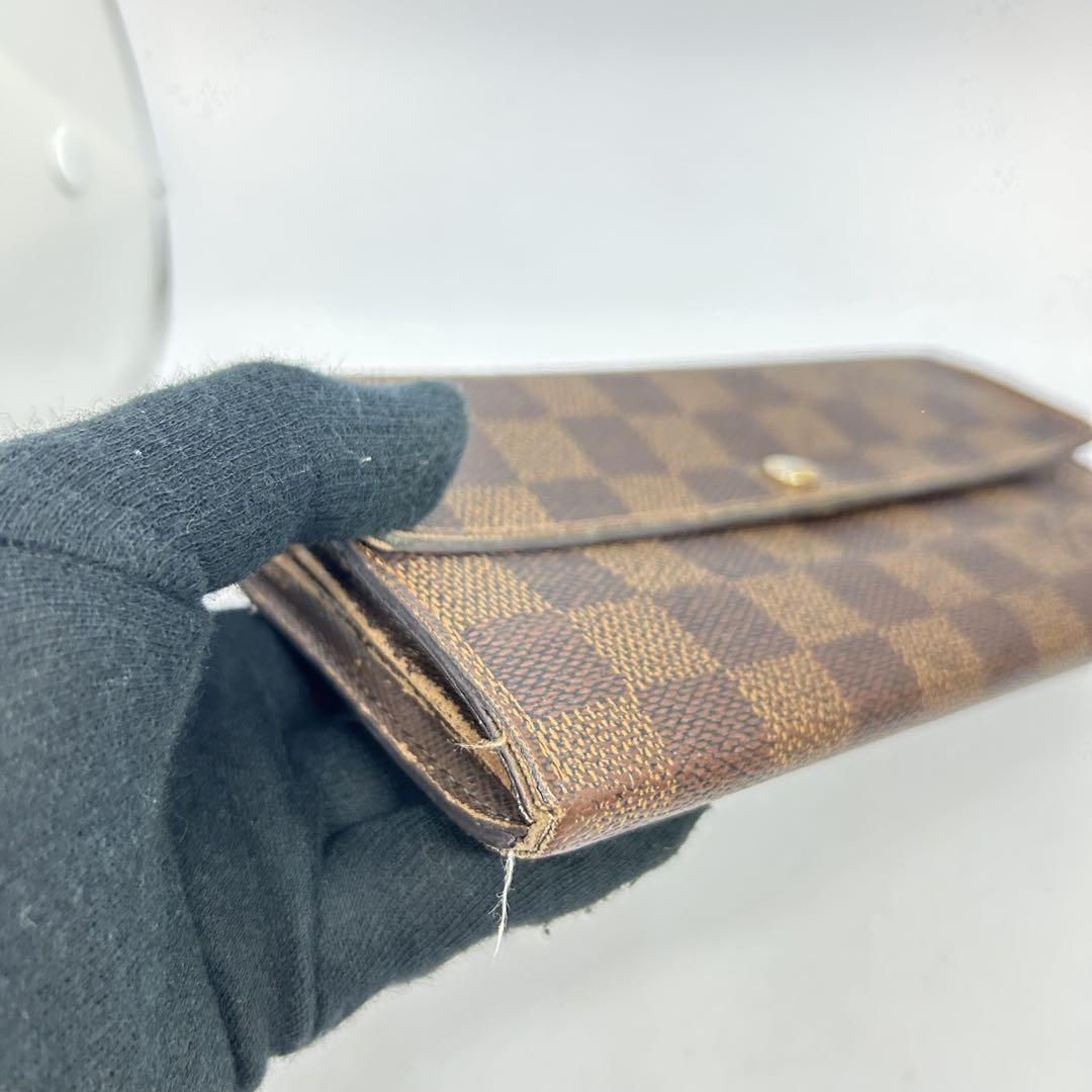 LOUIS VUITTON　ヴィトン　ダミエ　ポルトフォイユサラ　N61734