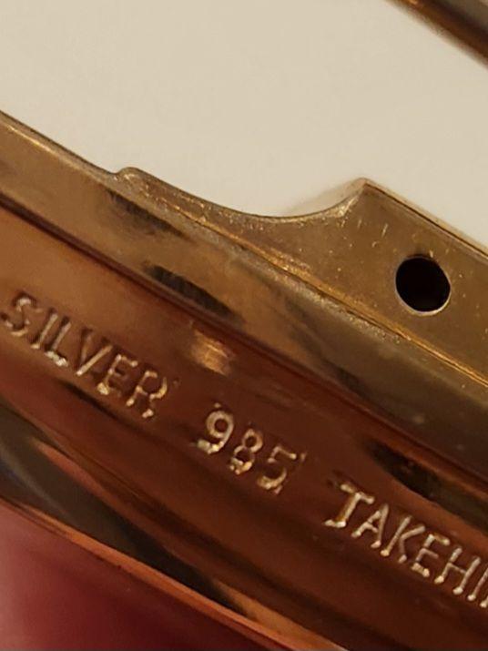 武比古 SILVER 985 ヨットの模型 置物 帆船