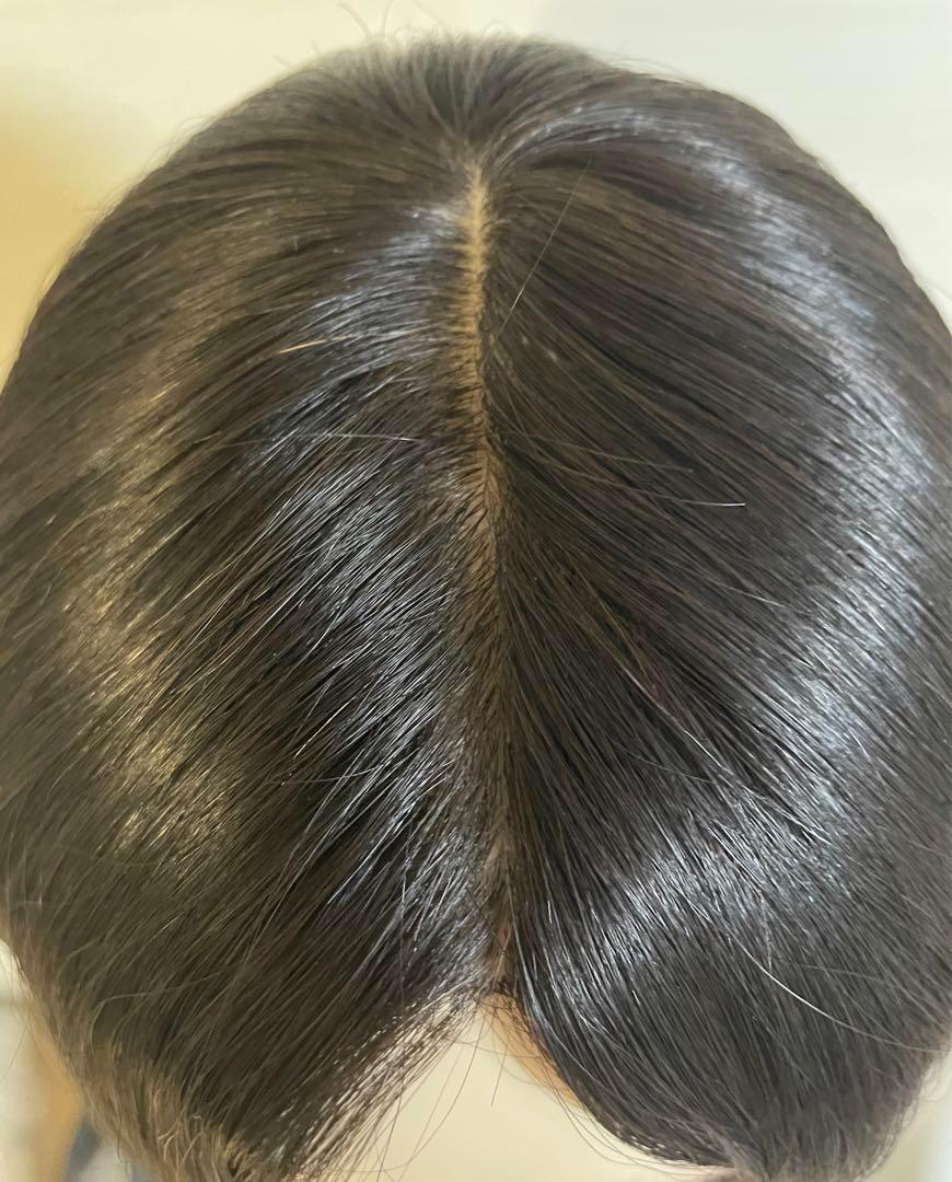 ❤ レミー人毛100％ S/L 人毛 45cm 医療用 人工皮膚 黒 艶髪 ❤