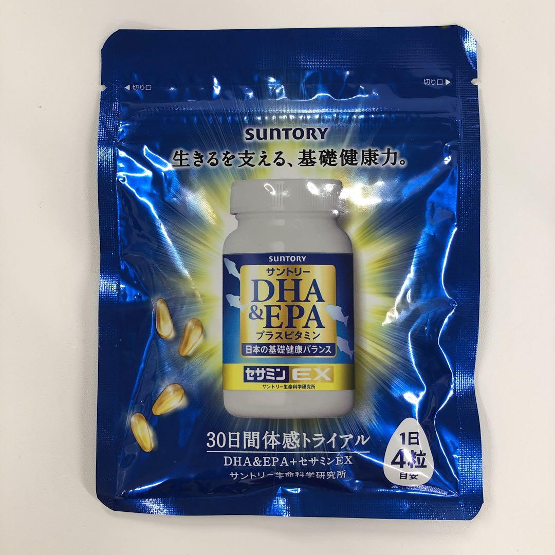 サントリー - サントリー　DHA&amp;EPA プラスビタミン　セサミンEX11袋セット Amazon | サントリー DHA&EPA＋セサミンEX オメガ3脂肪酸 DHA