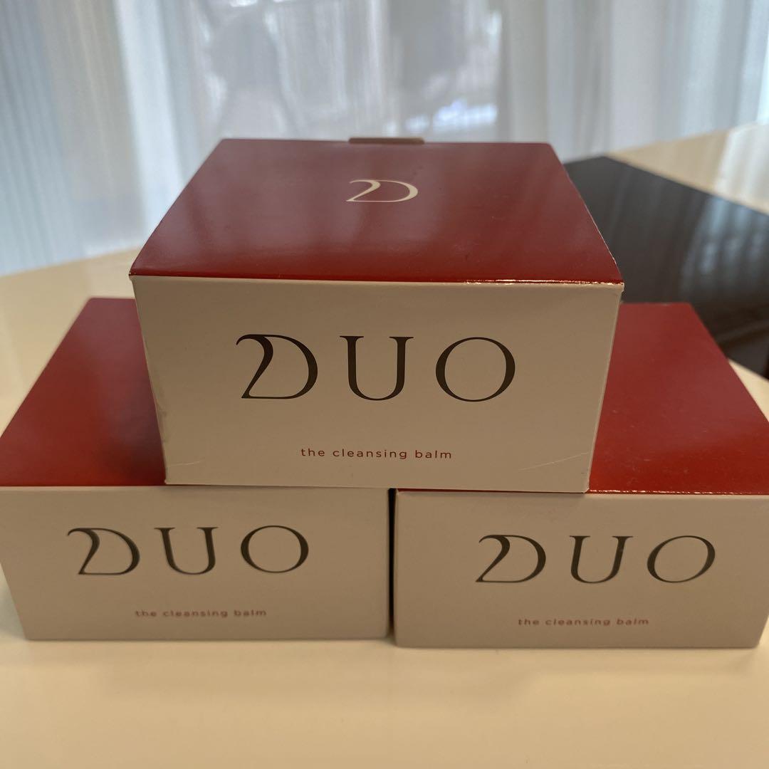 DUO ザ クレンジングバーム ホット 90g ×3箱 Amazon | 【温感ケア・うるおい巡り*肌！】 DUO ザ クレンジング