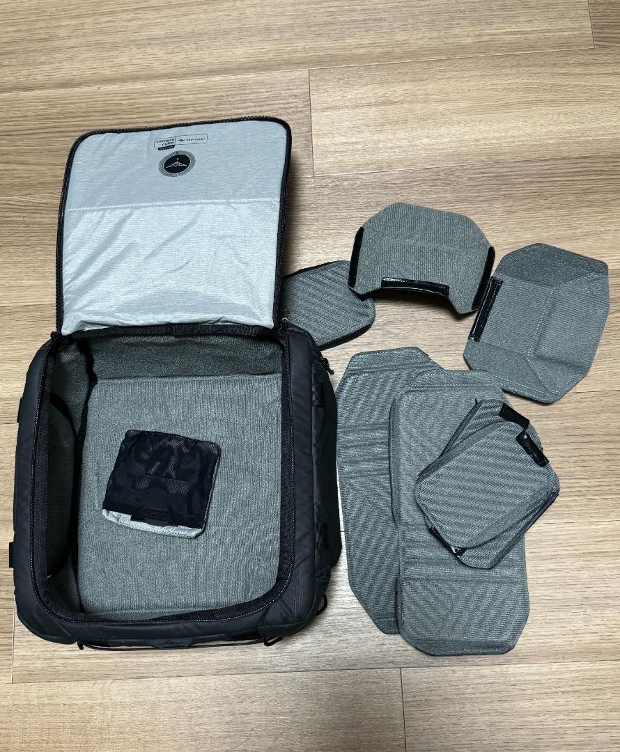 Peak Design トラベル バックパック45L+カメラキューブ ミディアム 画像11