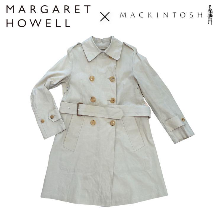 マーガレットハウエル mackintosh トレンチコート ゴム引