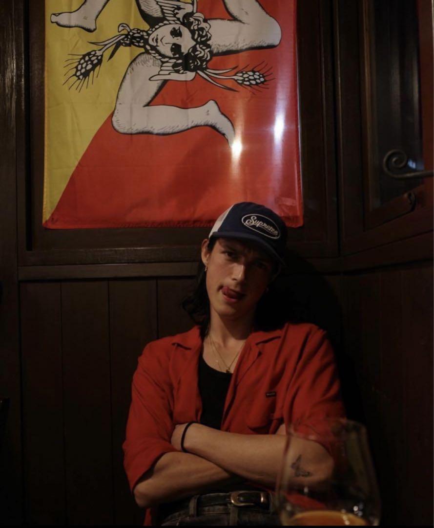 Supreme Terry Mesh Back 5-Panel cap ブルー