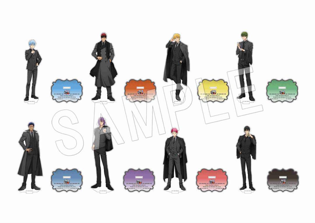 黒子のバスケ 黒バス マルイ 10th アクリルスタンド アクスタ 火神大我 黒子のバスケ Black Style Collection Ver.Kagami」アクリル