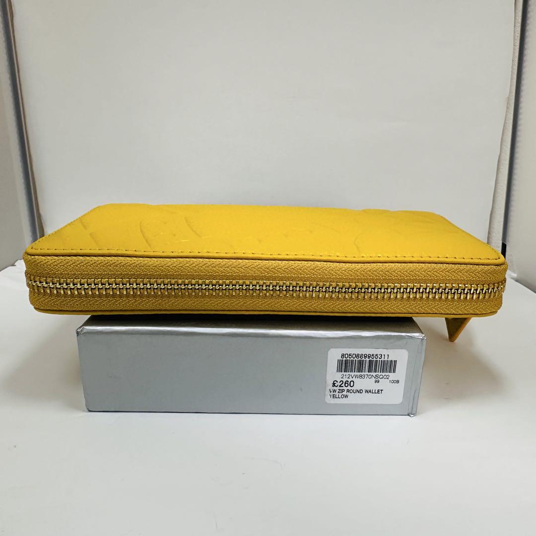 【希少！新品】VivienneWestwood 長財布　イエロー955vw311