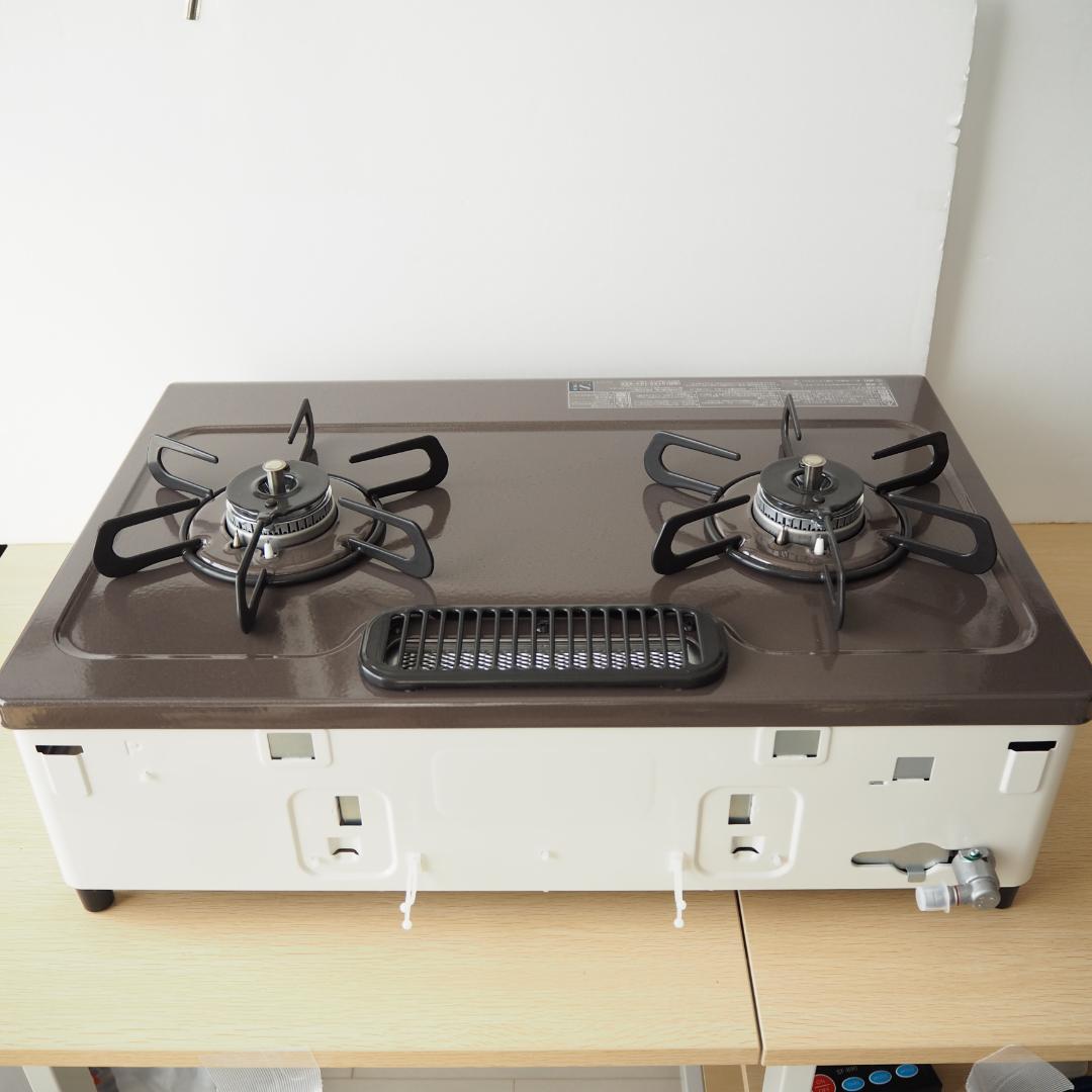 パロマ LPガス用 ガスコンロ IC-S807BHA-1L パロマ ガスコンロ ガステーブル IC-S807BHA-1L LPガス 取説あり