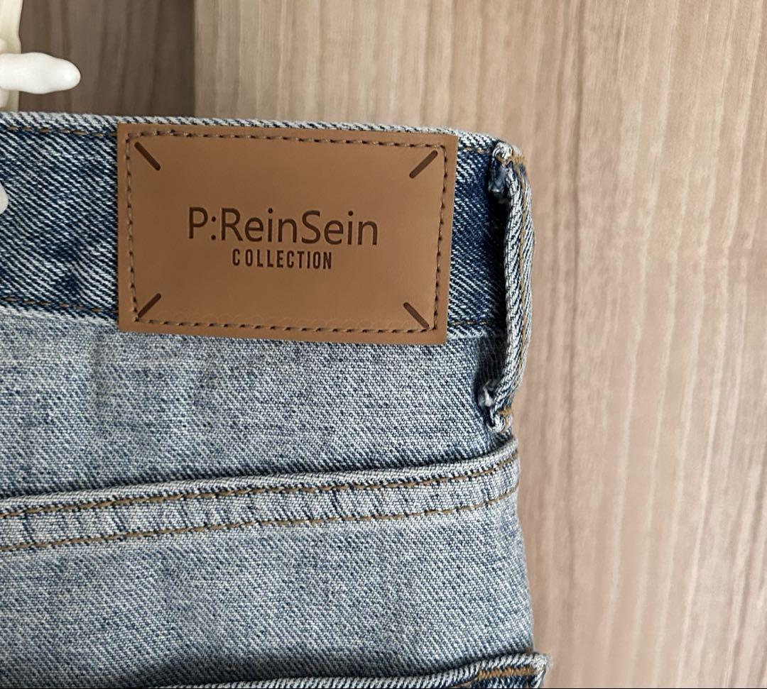 【P:ReinSein】リバースミディアムブルーデニムパンツ