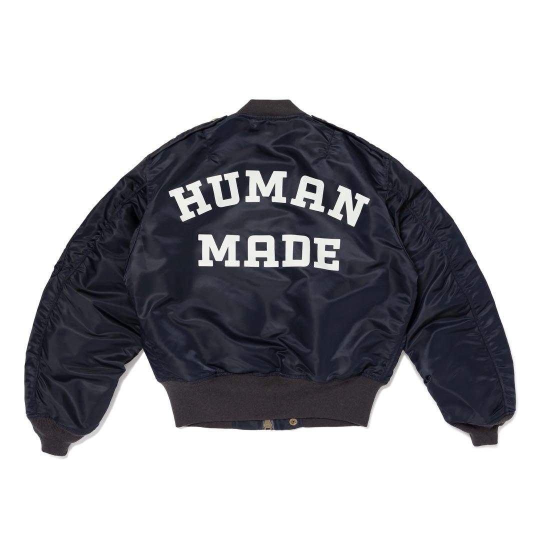 HUMAN MADE MA-1 フライトジャケット ネイビー