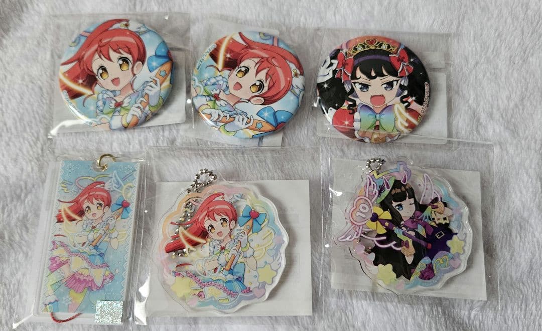 プリパラ　まるくじ　白玉みかん　アクスタ　キーホルダー　缶バッジ　まとめ売り プリパラ まるくじ みかん - メルカリ