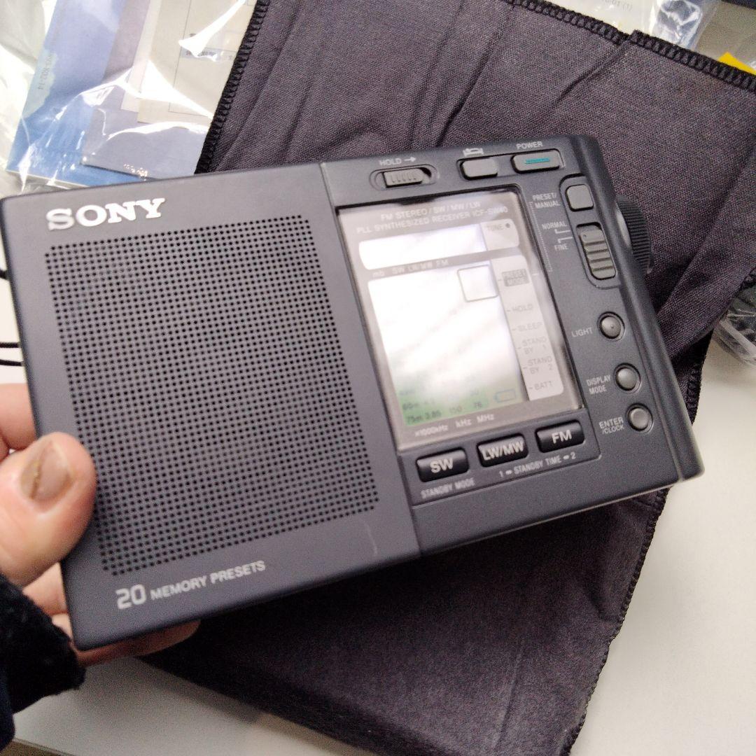 SONY ソニー　ラジオ　ICF-SW40 BLCラジオ 美品】SONY ラジオ ICF-SW40 ソニーBLCラジオ