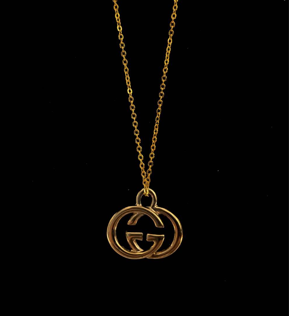 ⭐︎極美品 GUCCI GGロゴチャームネックレス 【確実正規品】 極美品‼️GUCCI GGロゴチャームネックレス【正規品】