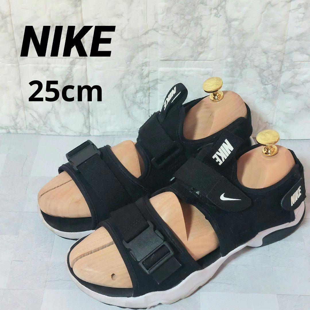 NIKE キャニオンサンダル 25cm ブラック ユニセックス - メルカリ
