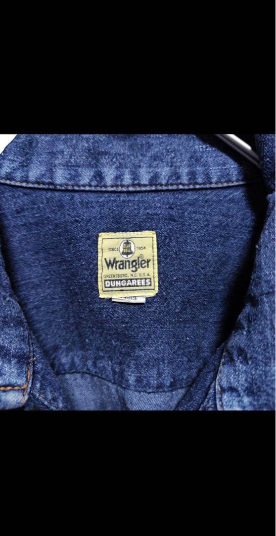 Wrangler ブルーベル ダンガリーシャツ ハーフジップ デニムジャケット