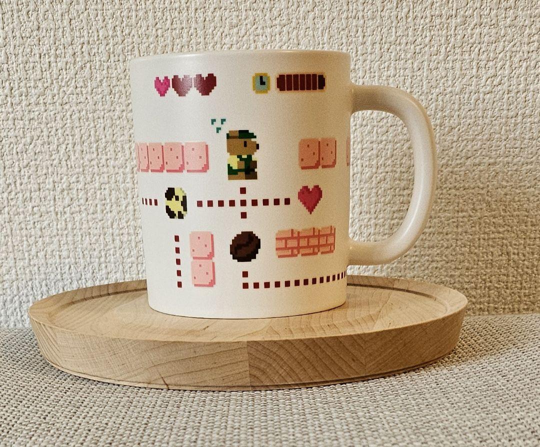 スターバックス 海外限定 ハートが色変わりする レトロゲーム風 マグカップ