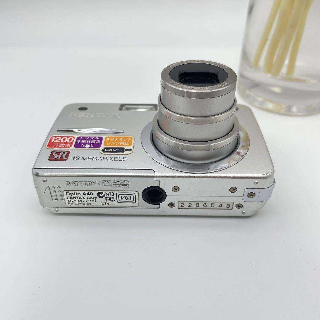 スマホ転送OK✨PENTAX Optio A40✨動作確認済 可愛い 手ブレ補正