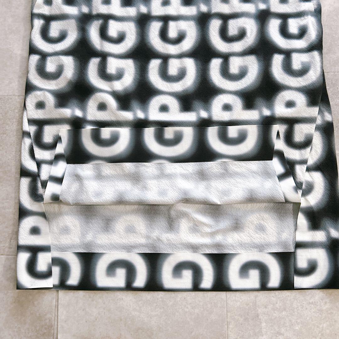 美品✨ パーリーゲイツ ポロシャツワンピース PGG 総柄 ストレッチ 24SS