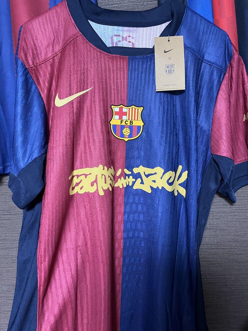 【驚きの値段】 NIKE バルセロナ トラビススコット コラボ ユニフォーム ウェア