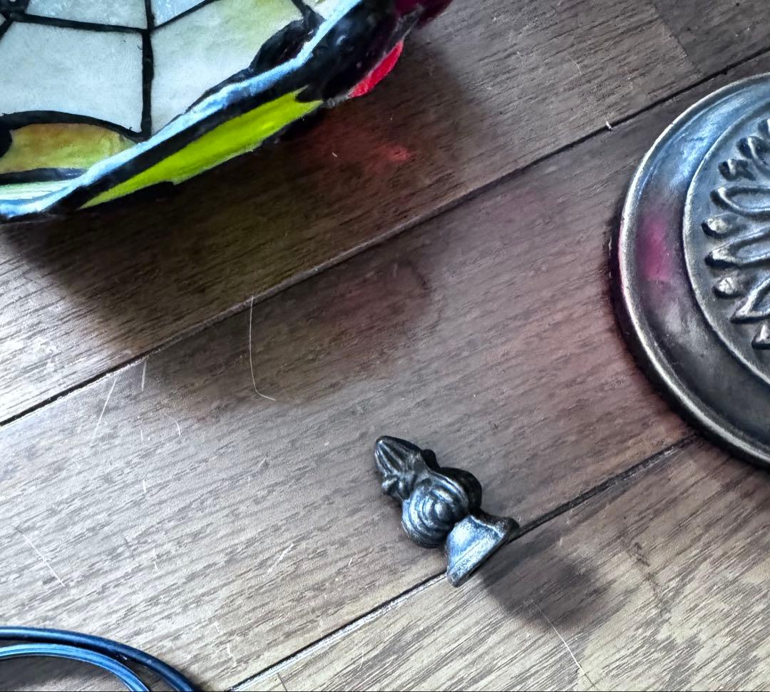 ティファニーランプ型 ステンドグラス葡萄ランプ