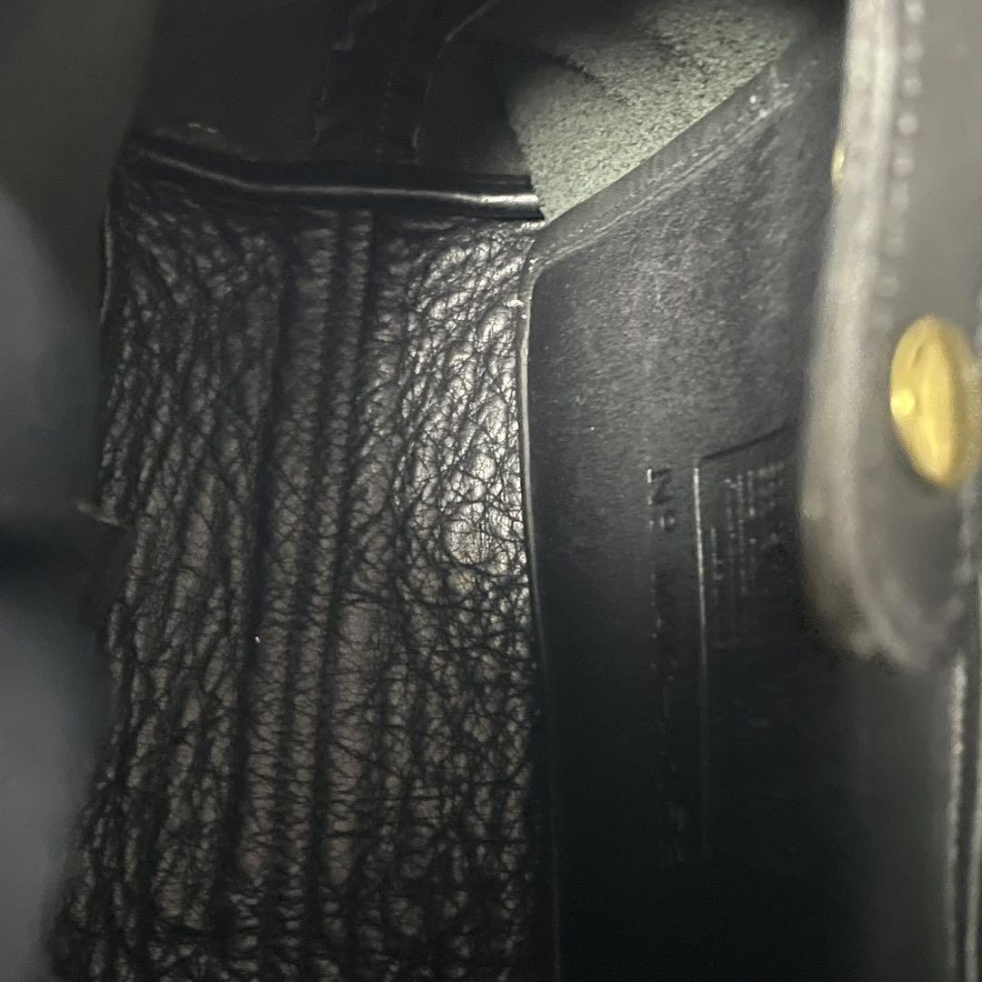 COACH オールドコーチ レザー ミニリュック 4152 ブラック