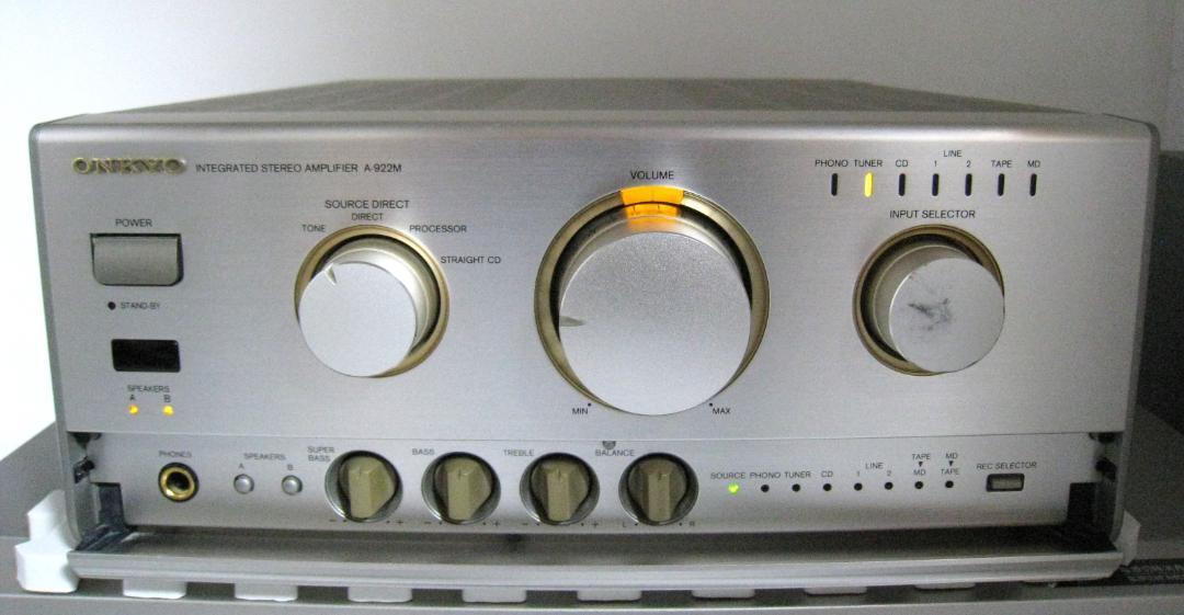 動作品 ONKYO Amplifier オンキョー アンプ A-922M