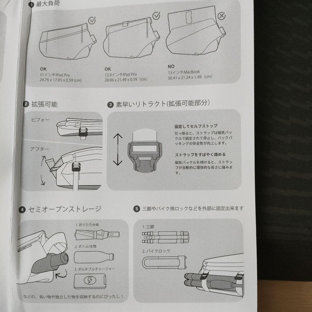 風*山様 NIID R1-Pro Sling Bag ボディバッグ オリガミグレ