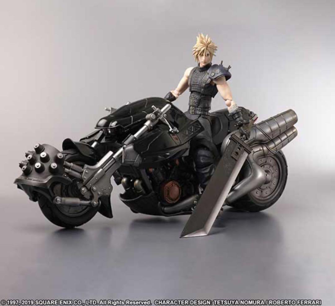 【未開封】FF7 フィギュア クラウド & ハーディ＝デイトナ プレイアーツ改