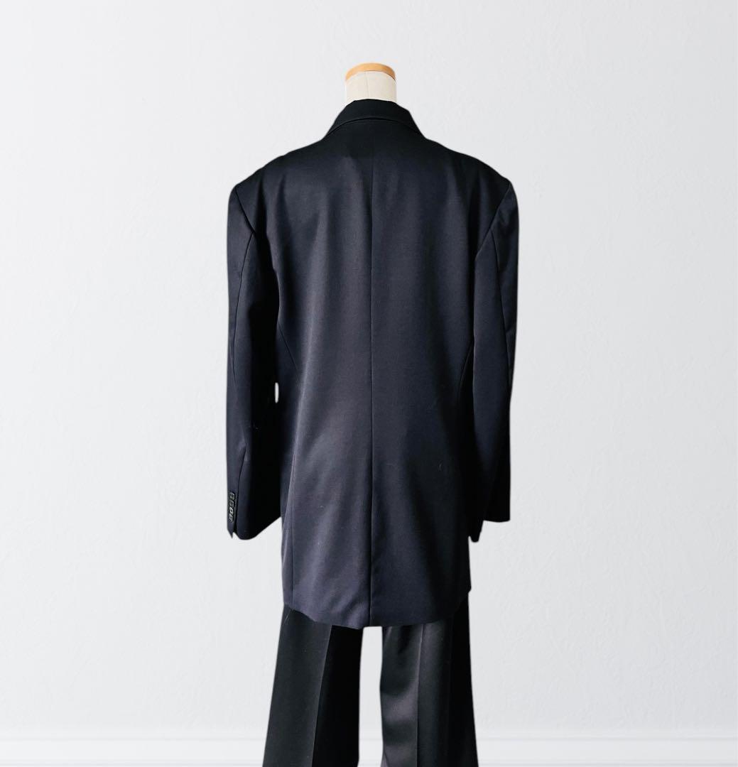 新品 LOW CLASSIC ウール ジャケット 紺 ネイビー M　NAVY