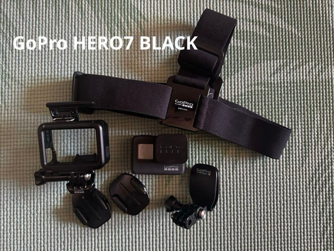 GoPro HERO7 Black 本体とマウントセット