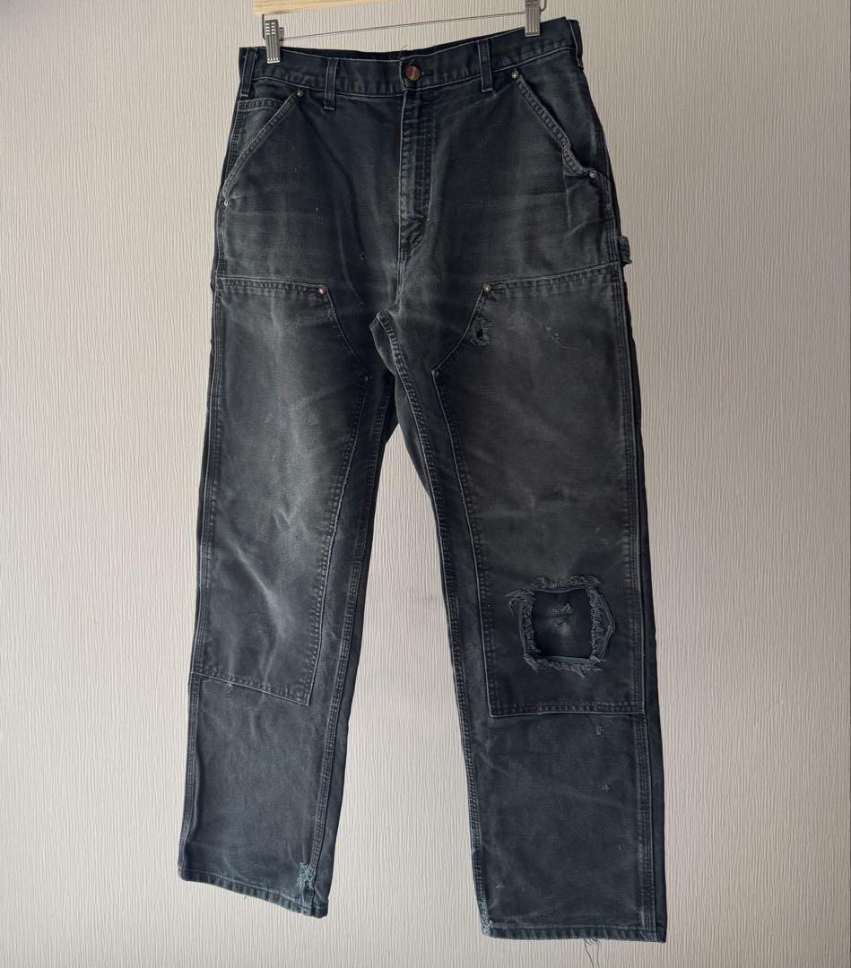 スペシャルVintage Carhartt カーハート ダブルニー　BK スペシャルVintage Carhartt カーハート ダブルニー BK - メルカリ