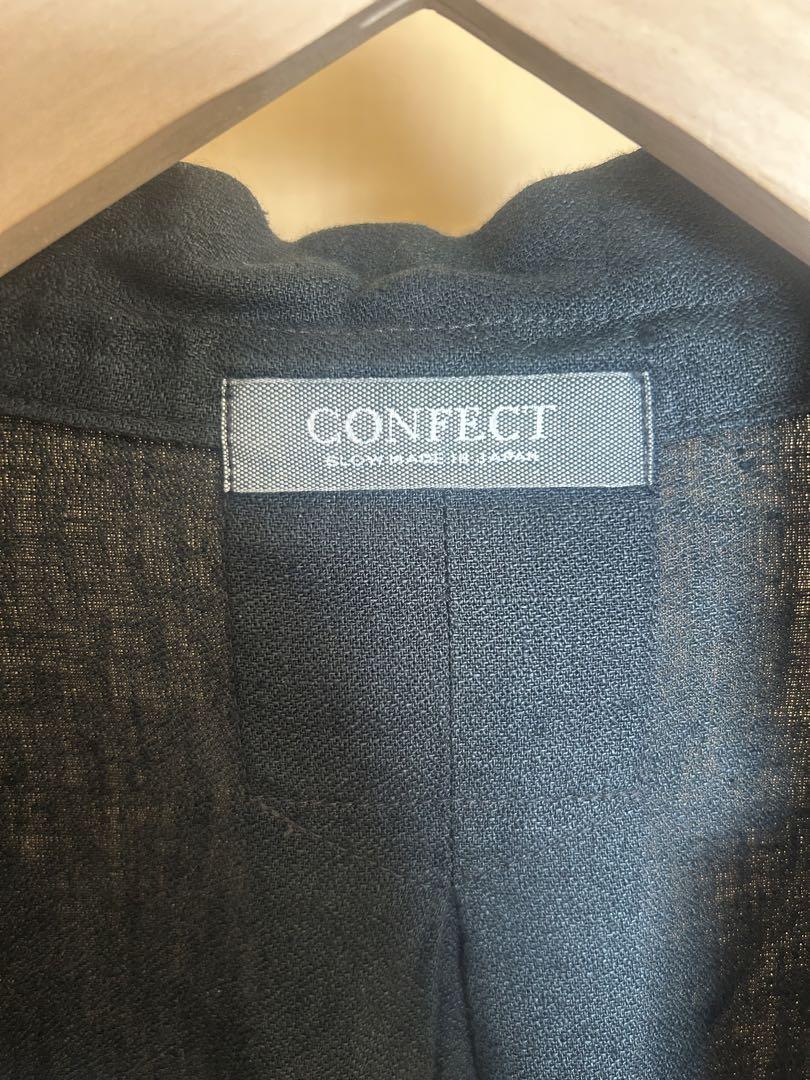 CONFECT リネンアムンゼン スモックシャツ ミリタリーパンツ