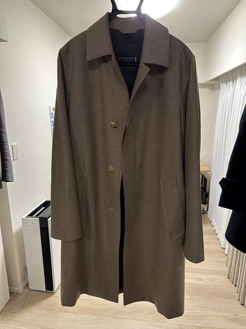 【DUNFORD】【ロロ・ピアーナ】ウールツイルステンカラーコート