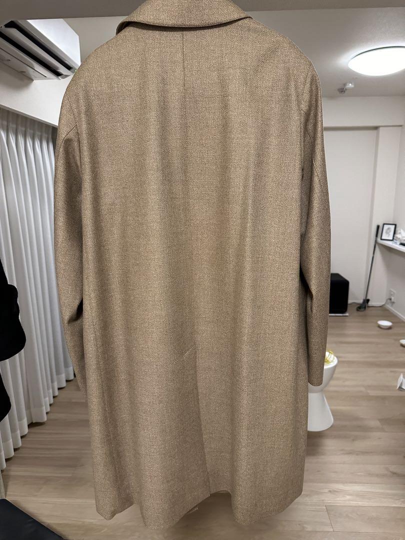 【DUNFORD】【ロロ・ピアーナ】ウールツイルステンカラーコート