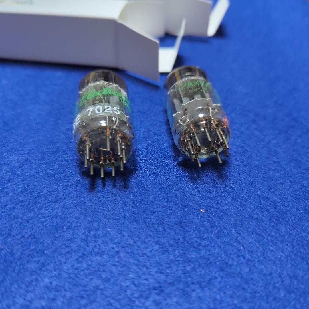 GE 12AX7A 7025 真空管 2本セット